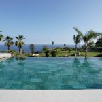 AG-DOM 5111 – Villa nouvellement construite avec piscine et vue mer à vendre à Bordighera