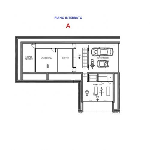 Villa A p.interrato