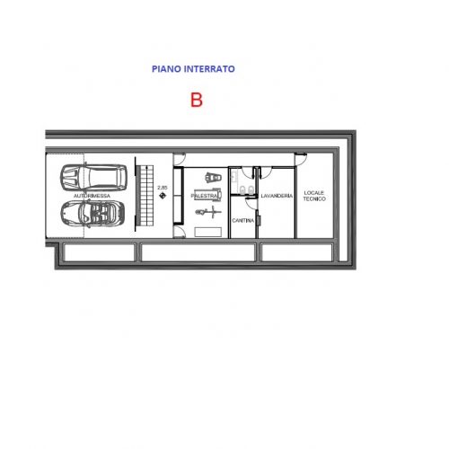 Villa B p.interrato